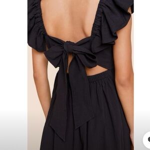 Francesca’s flutter sleeve dress